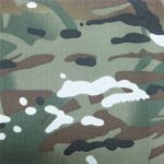 teflon 100% polyester geweven waterdichte outdoor militaire camouflage regenjas stof