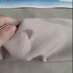 Zwitserse cross crêpe 99% POLYCOTTON + 1% CARBON GAREN tafzijde stof voor elektronisch uniform