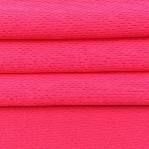 sneldrogende polyester mesh-mesh stof voor sport t-shirts